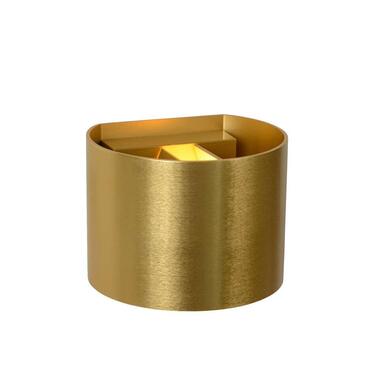 Lucide wandlamp Xio rond - mat goudkleur product