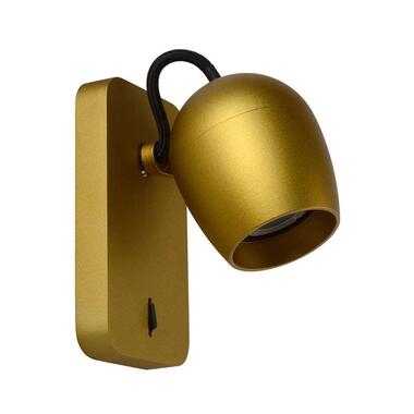 Lucide wandlamp Preston - mat goudkleur product