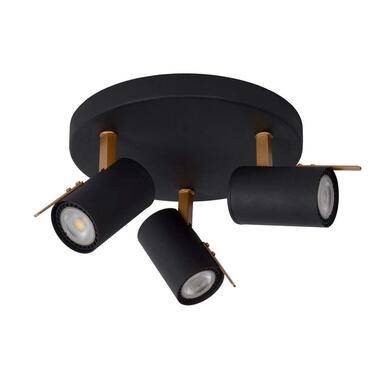 Lucide plafondspot Grony 3-lamps - zwart product