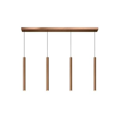 Lucide hanglamp Lorenz 4-lamps - roestbruin product