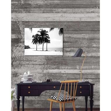 Wohnidee canvas Palmen - zwart/wit - 70x50 cm product