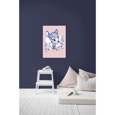 Art for the Home toile Bambi Joy of Life - rose - 50x70 cm product