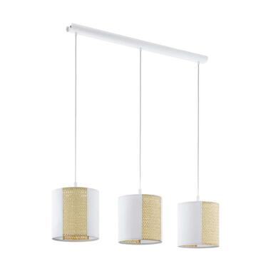 EGLO suspension Arnhem 3 lampes - blanc/brun product