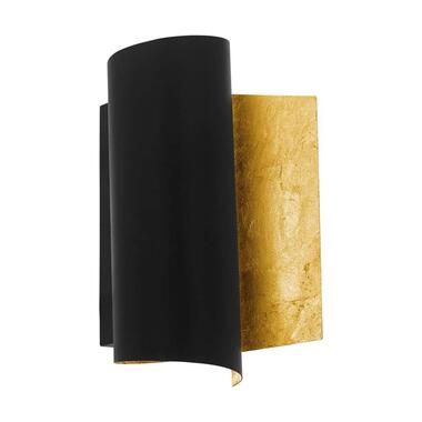 EGLO wandlamp Falicetto - zwart/goudkleur product