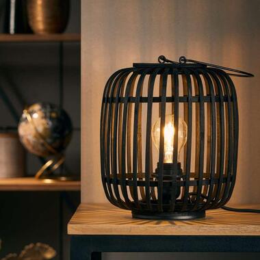 Brilliant lampe de table Woodrow - noire - 21 cm product