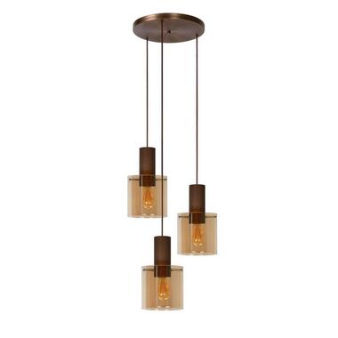 Lucide suspension Toledo - ambre product