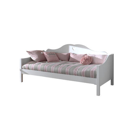 Vipack lit capitain Amori avec lit à roulettes/tiroir de rangement - blanc - 212x97x95 cm product