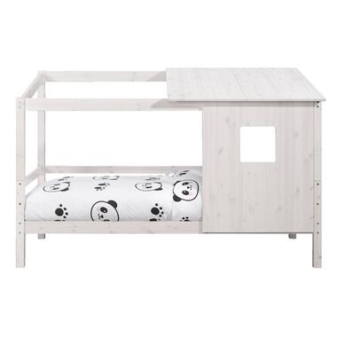Lit Ties avec toit - blanc patiné - 90x200 cm product