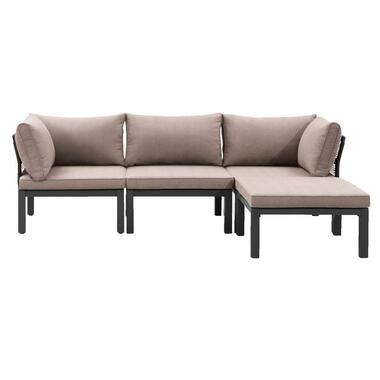 Le Sud loungeset Ardeche - taupe - 4-delig product