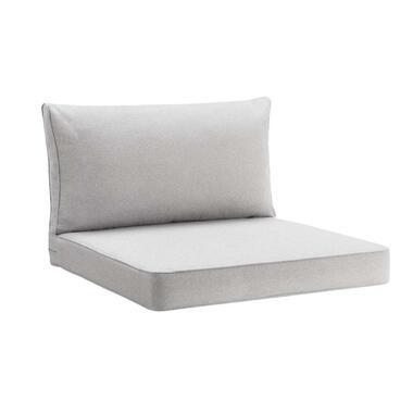 Le Sud ensemble de coussins lounge Orleàns - gris clair - 73 cm product