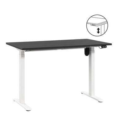 Bureau assis/debout Homeworx réglable électriquement – noir/blanc - 75/118x120x70 cm product
