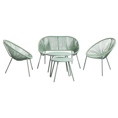 Salon lounge Formentera Vilanova - vert clair - 5 éléments product