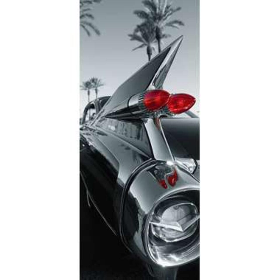 impuls mooi snap Fotobehang Classic Car - Deurposter - 200 x 86 cm - Multi | Leen Bakker