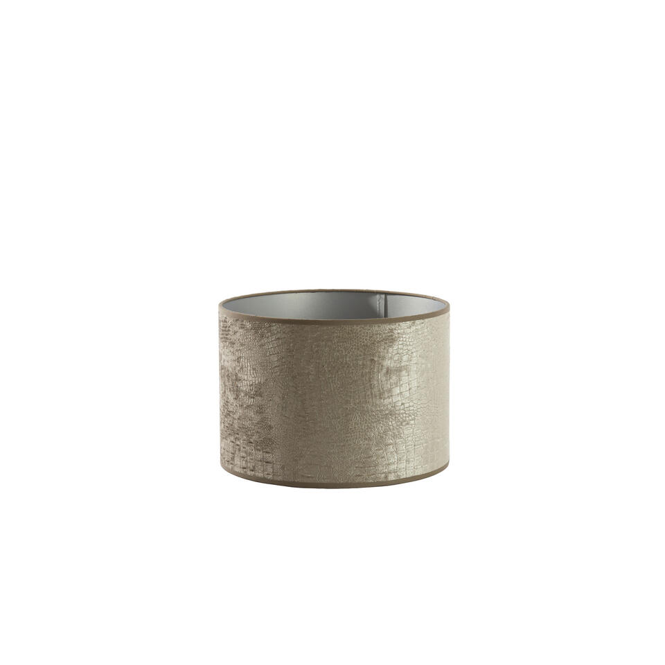 Abat-jour cylindre Chelsea - Argent - Ø30x21cm product