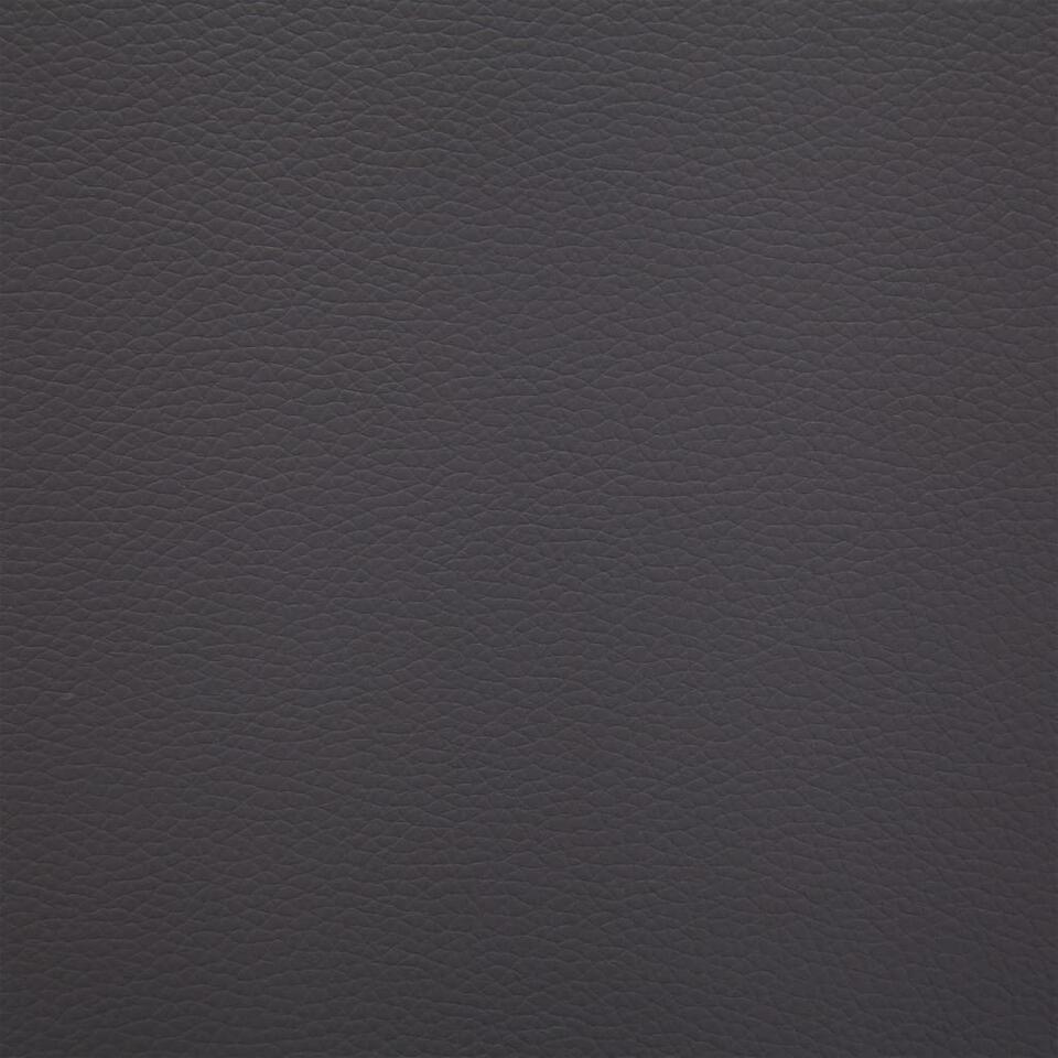 281309 vidaXL Bench 106 cm Grey Faux Leather