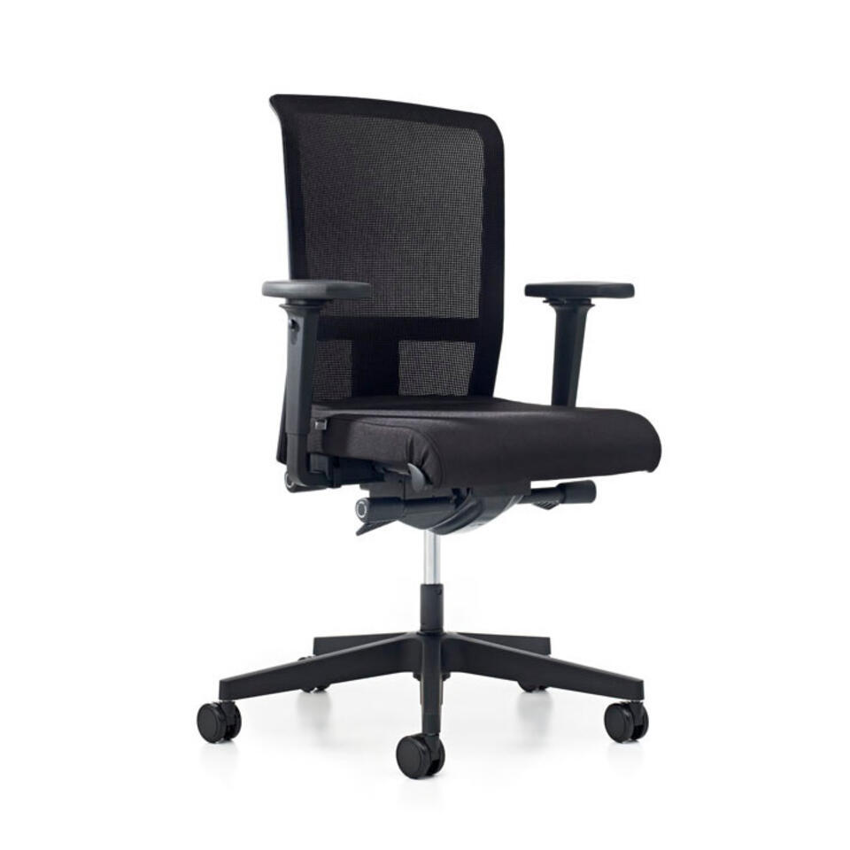 Prosedia bureaustoel Se7en Flex Net 3496 NPR - Zwart