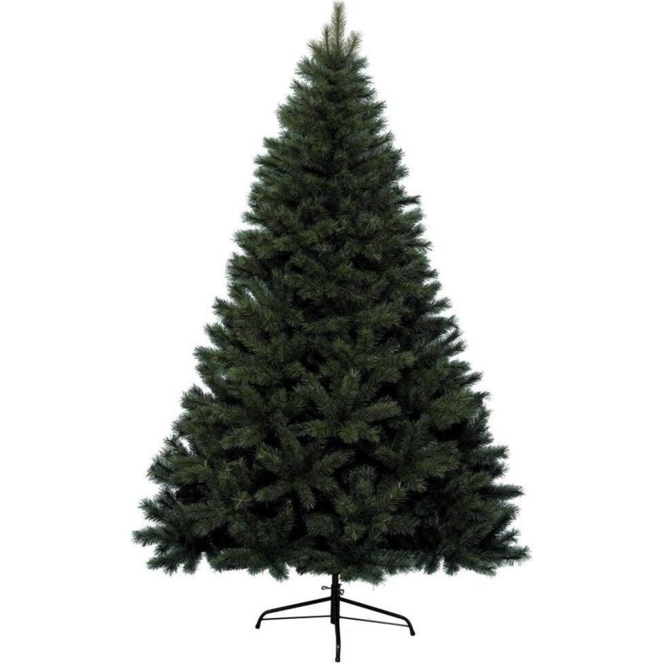 textuur Graan handboeien Everlands - Canada Spruce - Kunstkerstboom 210 cm hoog - Zonder verlichting  | Leen Bakker