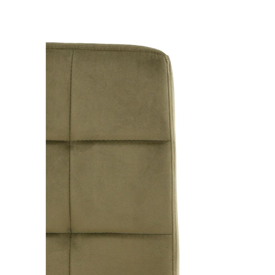 Chaise de salle à manger Olive - Marron - 57x49x84 cm