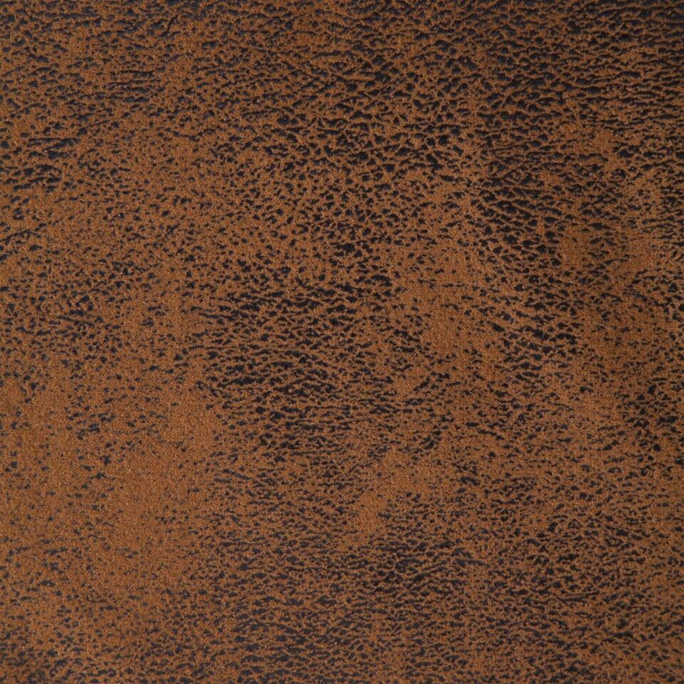 vidaXL Bankje 106 cm kunstsuède bruin