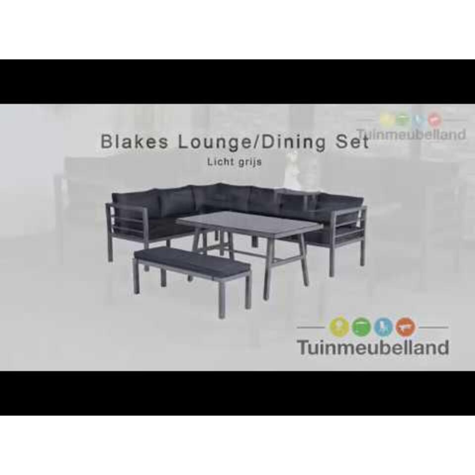 Garden Impressions Blakes lounge dining set arctic grey donker grijs