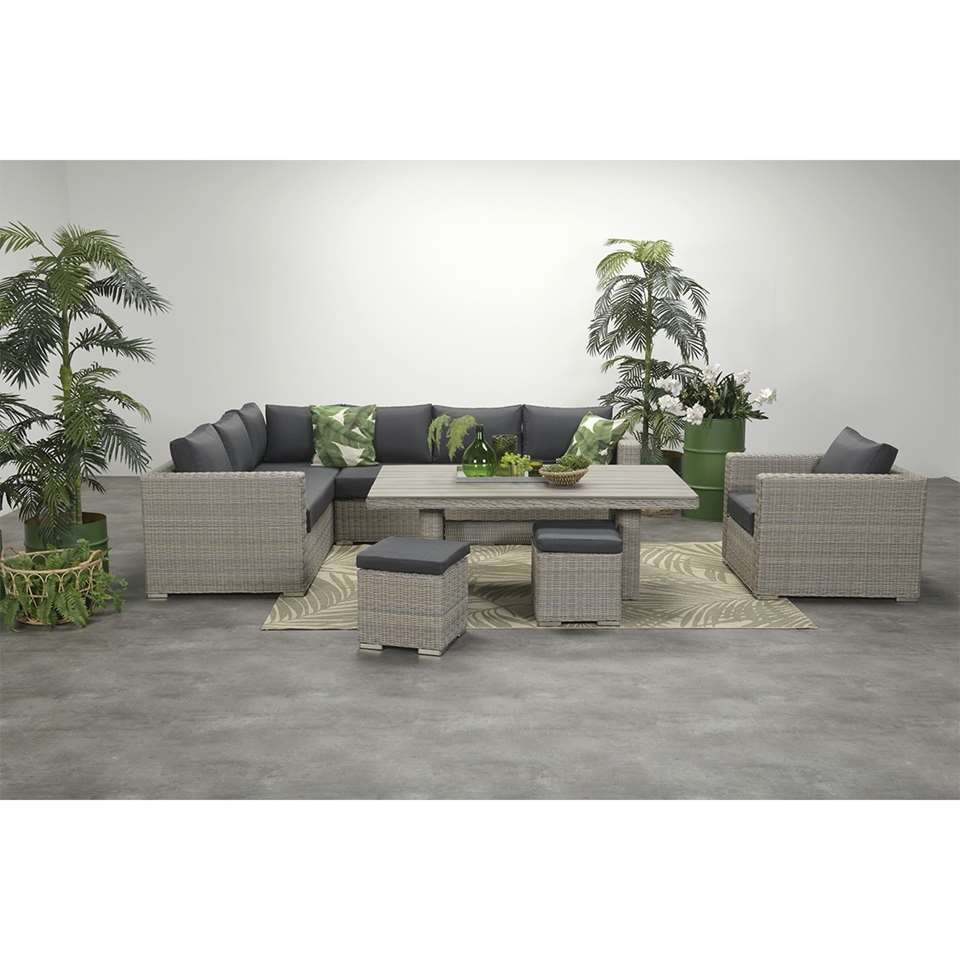 Garden Impressions Tennessee loungeset rechts 5-delig -vintage willow