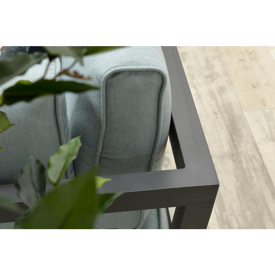 Garden Impressions Calgary aluminium loungeset + loungestoel - Mint