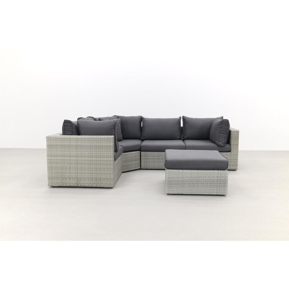 Suns Parma loungeset white grey - exclusief middel