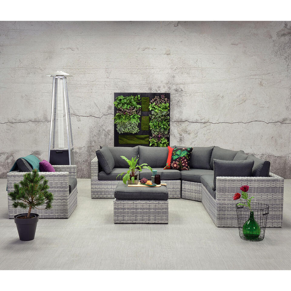 Garden Impressions Carlo lounge set XL - licht grijs