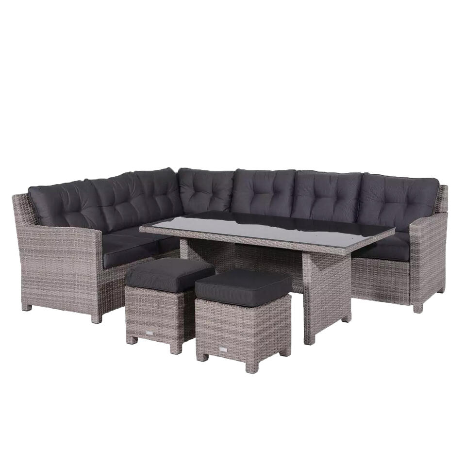 Westminster dining loungeset - Extra luxe kussens - Links
