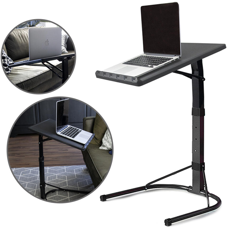 Ordinateur portable réglable Bureau ergonomique Tv Lit Lapdesk Plateau / pc  Table Stand
