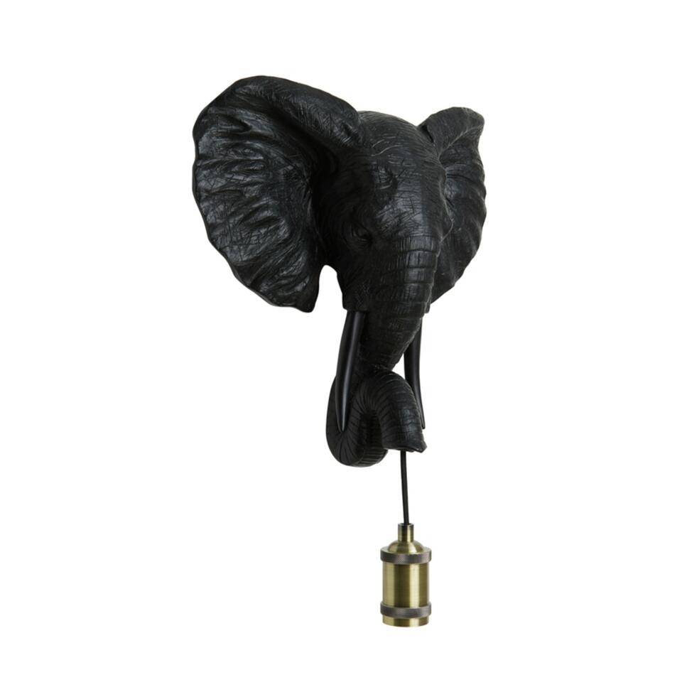 Applique Elephant - Noir - 35x13x36cm product