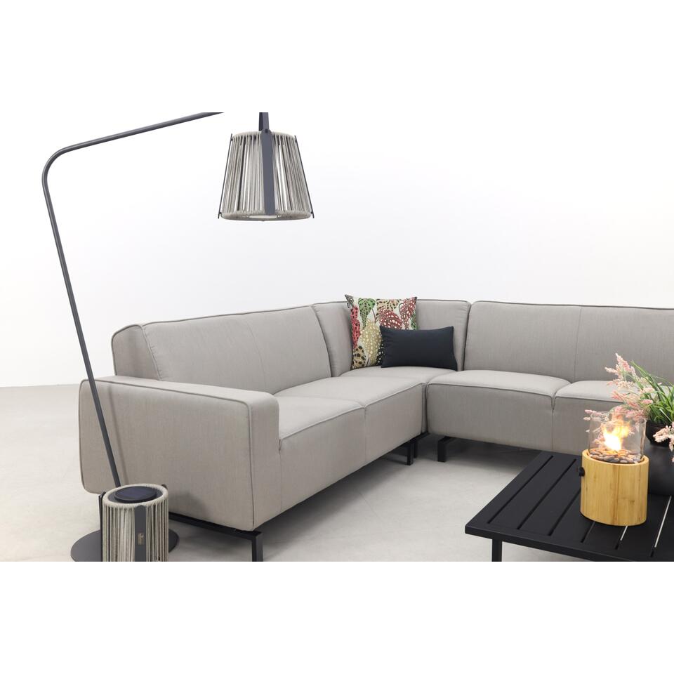 VDG Boavista/Royalty Sunbrella loungeset - Grey - 4-delig - Links