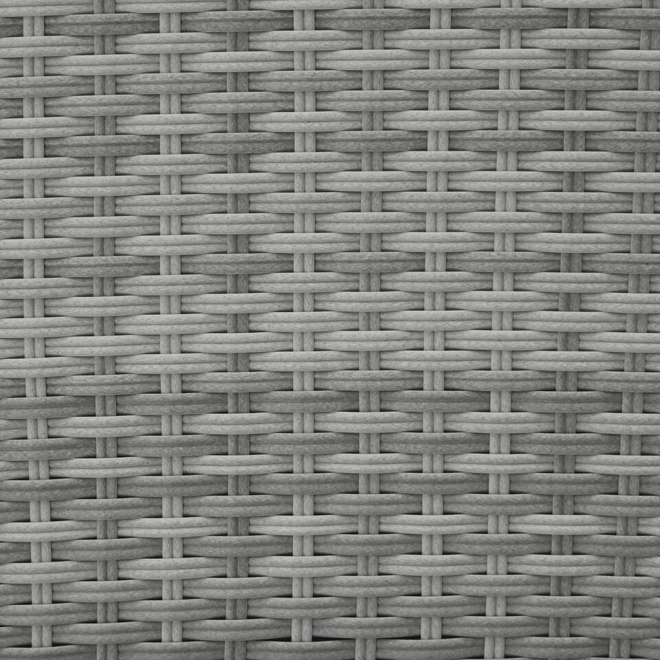 tectake - Canapé de jardin Corfou modulable - gris clair