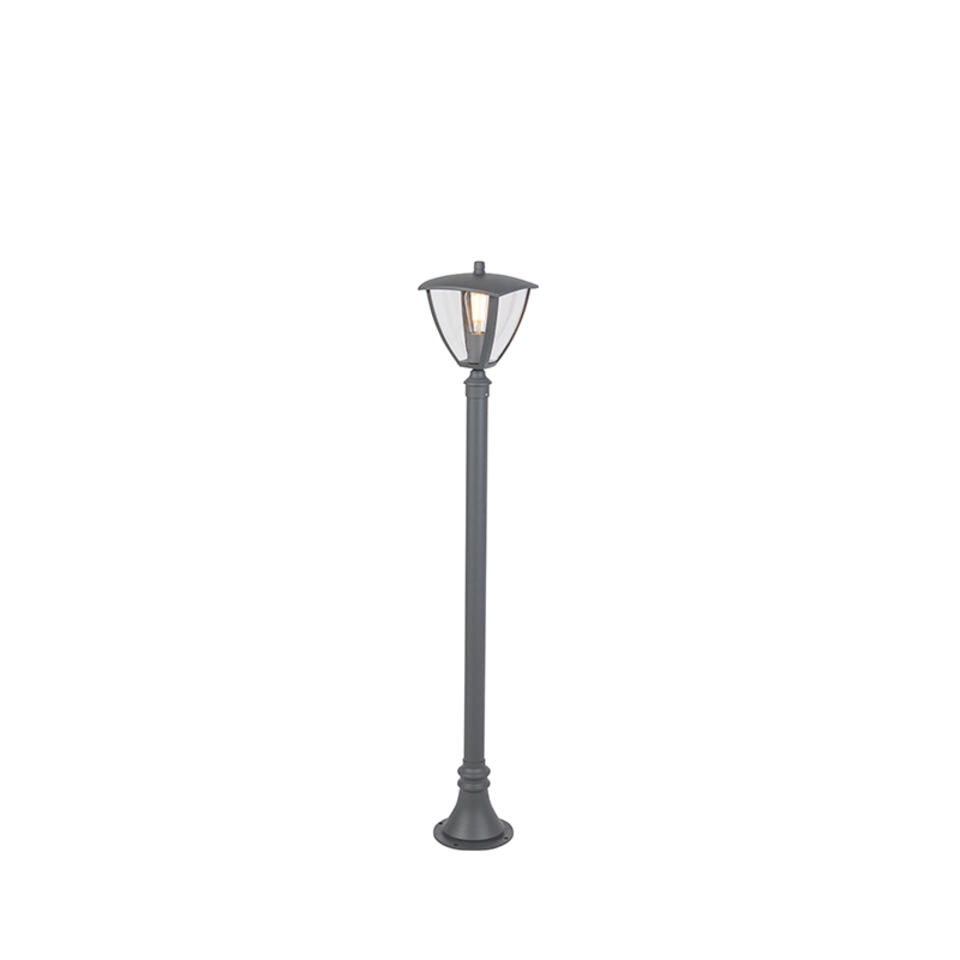 Lampe d'extérieur sur pied moderne 65 cm anthracite IP54 - Zaandam