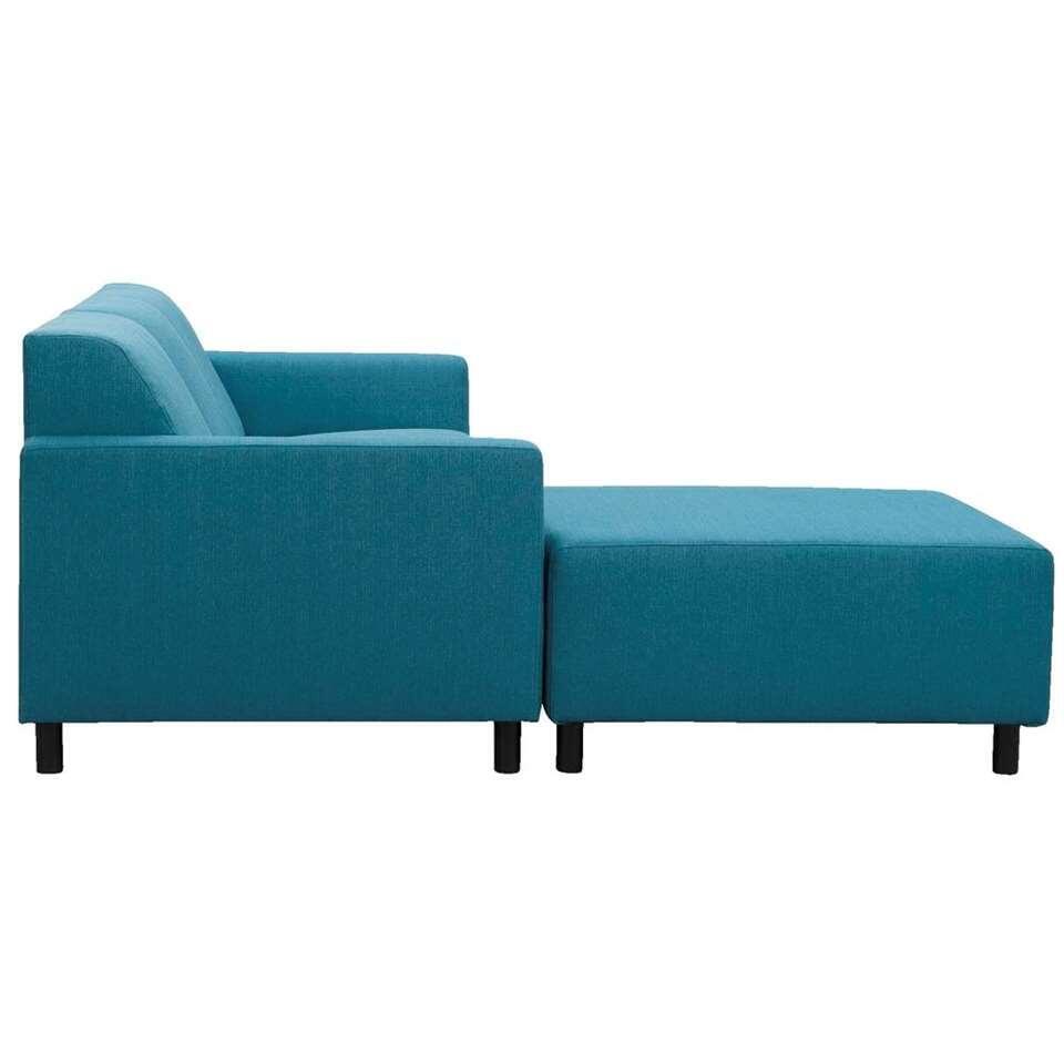 Canapé d'angle Bari - turquoise