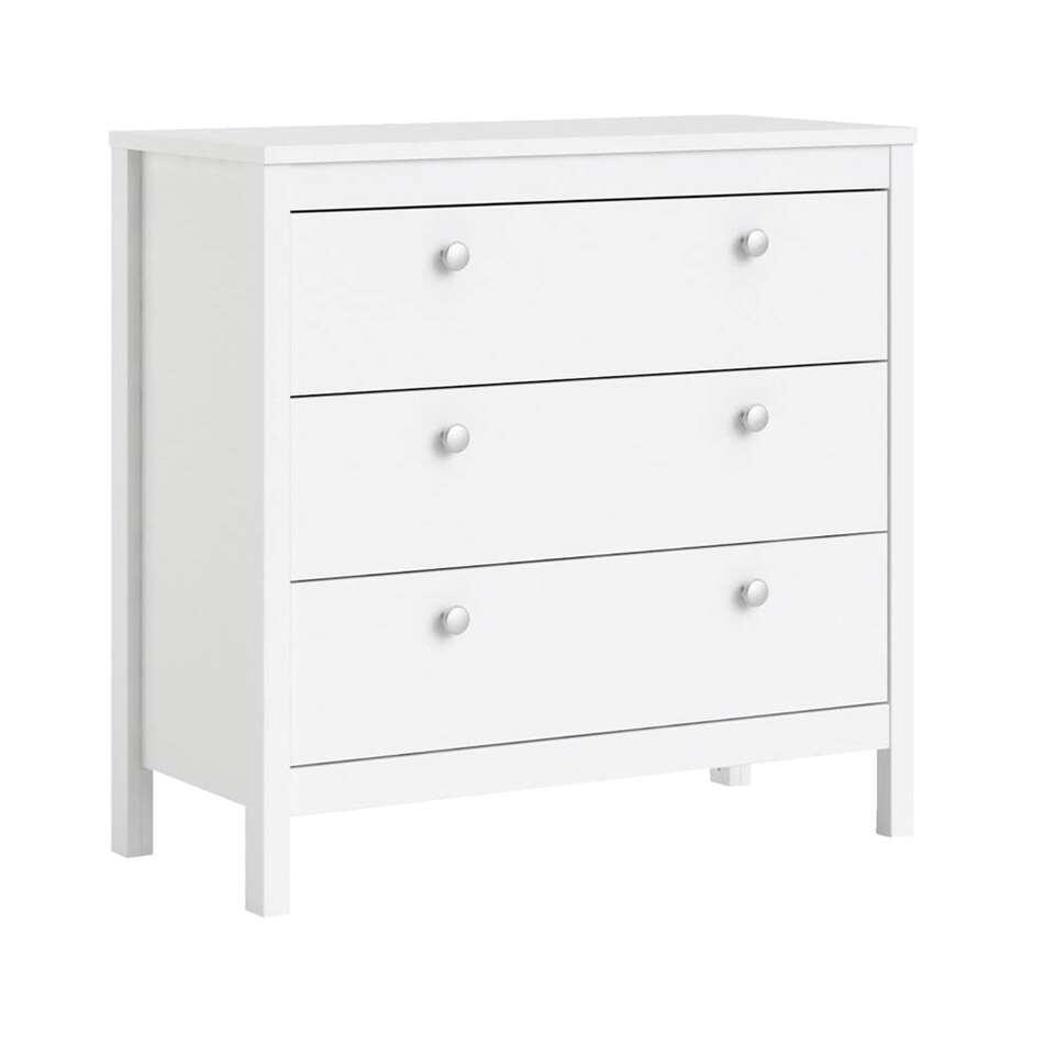 MALM Commode 3 tiroirs, blanc, 80x78 cm - IKEA