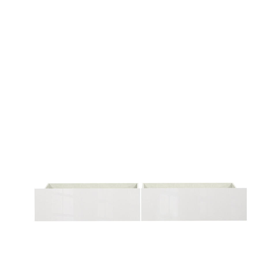 Tiroirs de rangement Tempo - blanc - 31x99x70 cm
