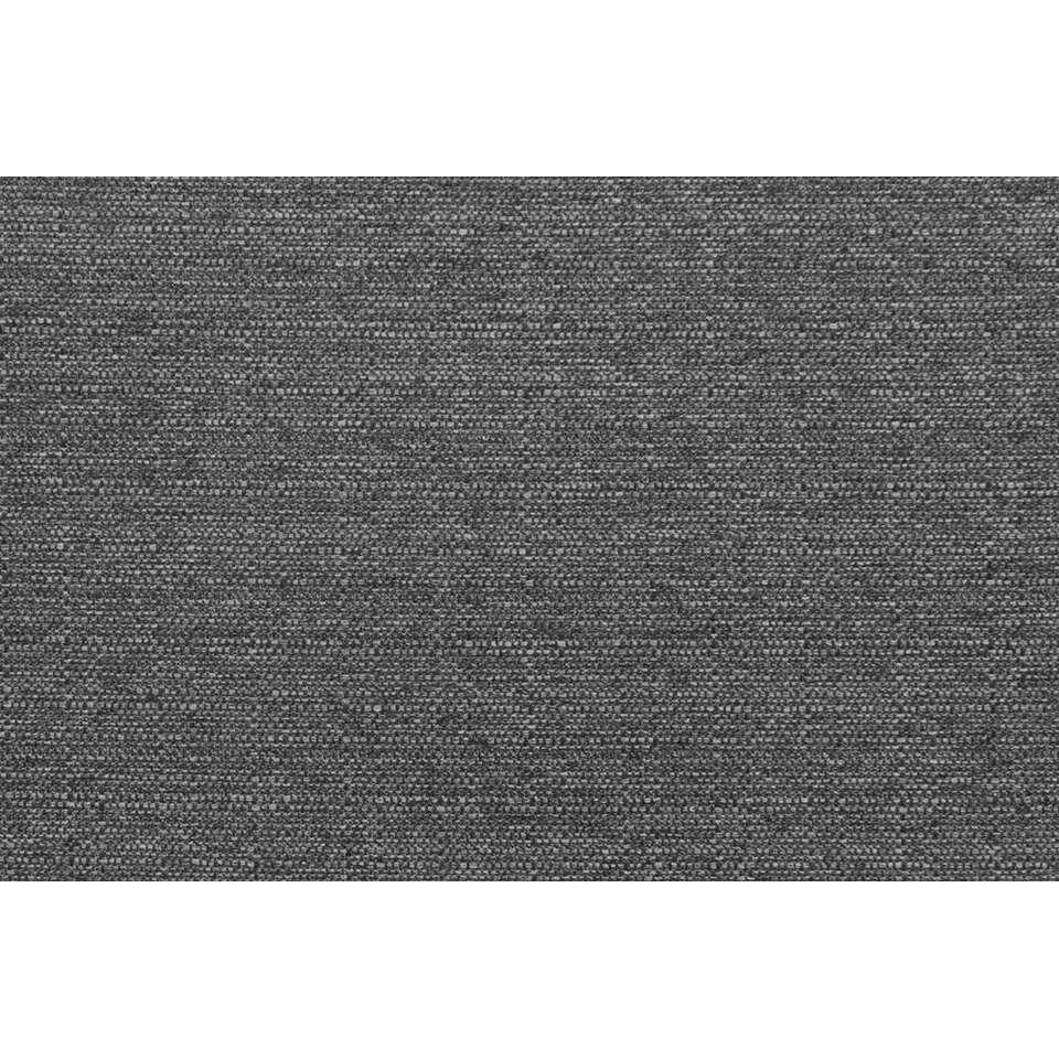 Slaapzetel Bern met opbergruimte - antracietkleur - 85x226x165 cm