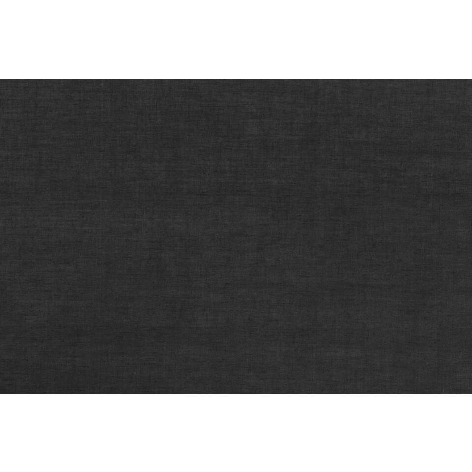 Lit tapissier Riga - noir - 120x200 cm