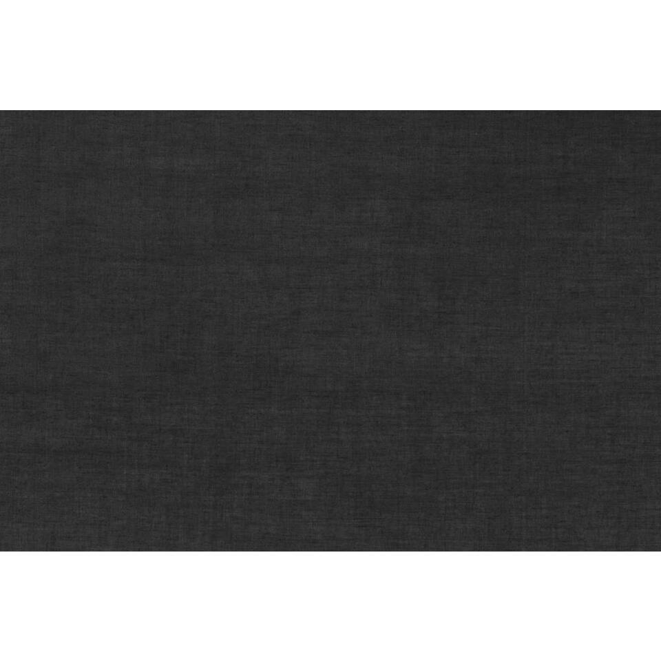 Lit tapissier Riga - noir - 140x200 cm