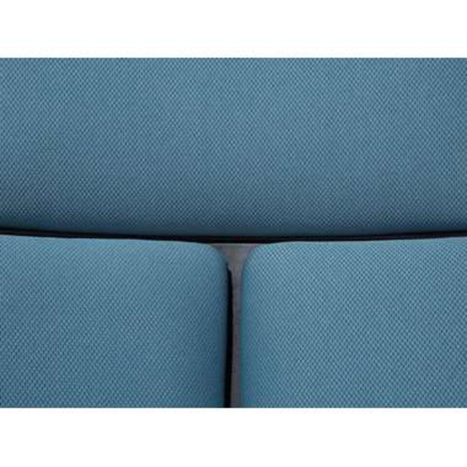 Beliani Chaise de bureau DELIGHT - Bleu polyester