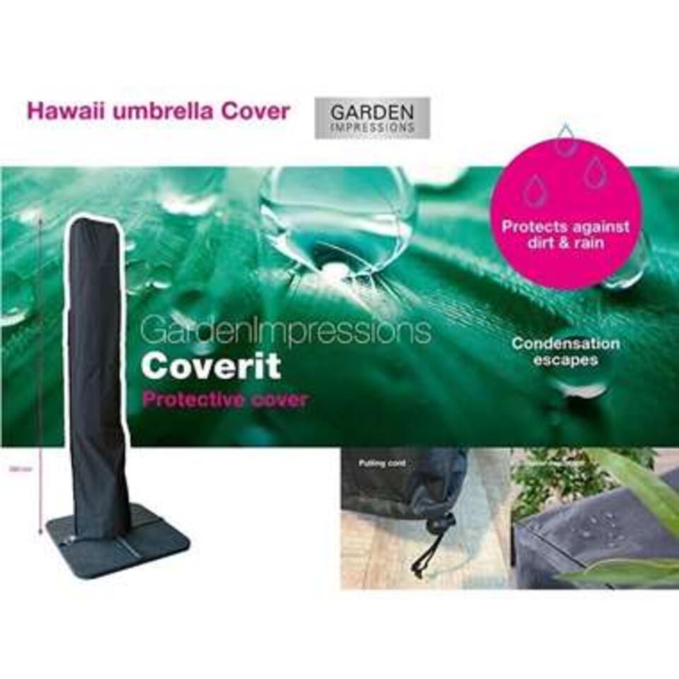 Garden Impressions Hawaii King en Big pole parasolhoes 300x60-65 cm