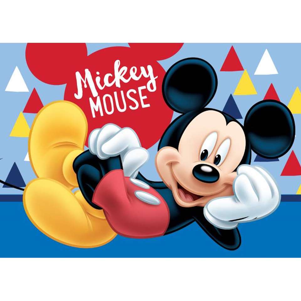 Proberen Mail Wreedheid Disney Mickey Mouse - Badmat - 40 x 60 cm - Multi | Leen Bakker