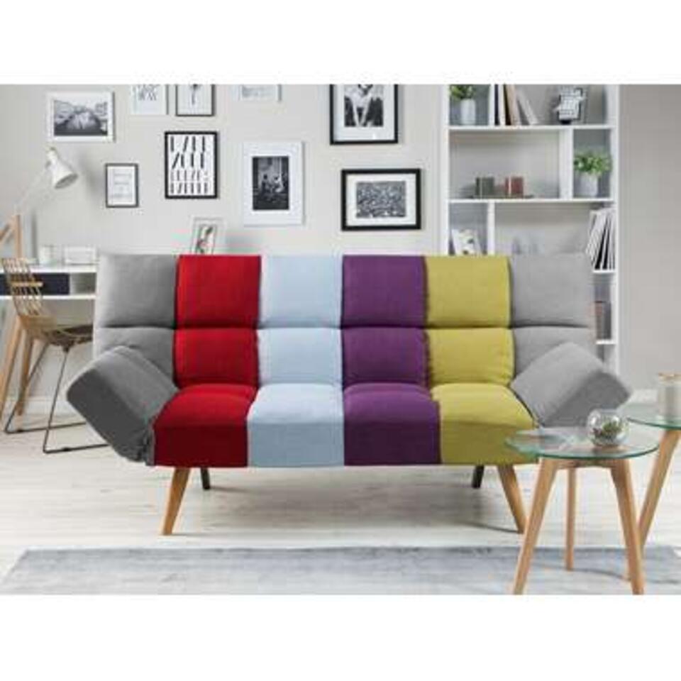 Beliani Driezitsbank INGARO - multicolor polyester