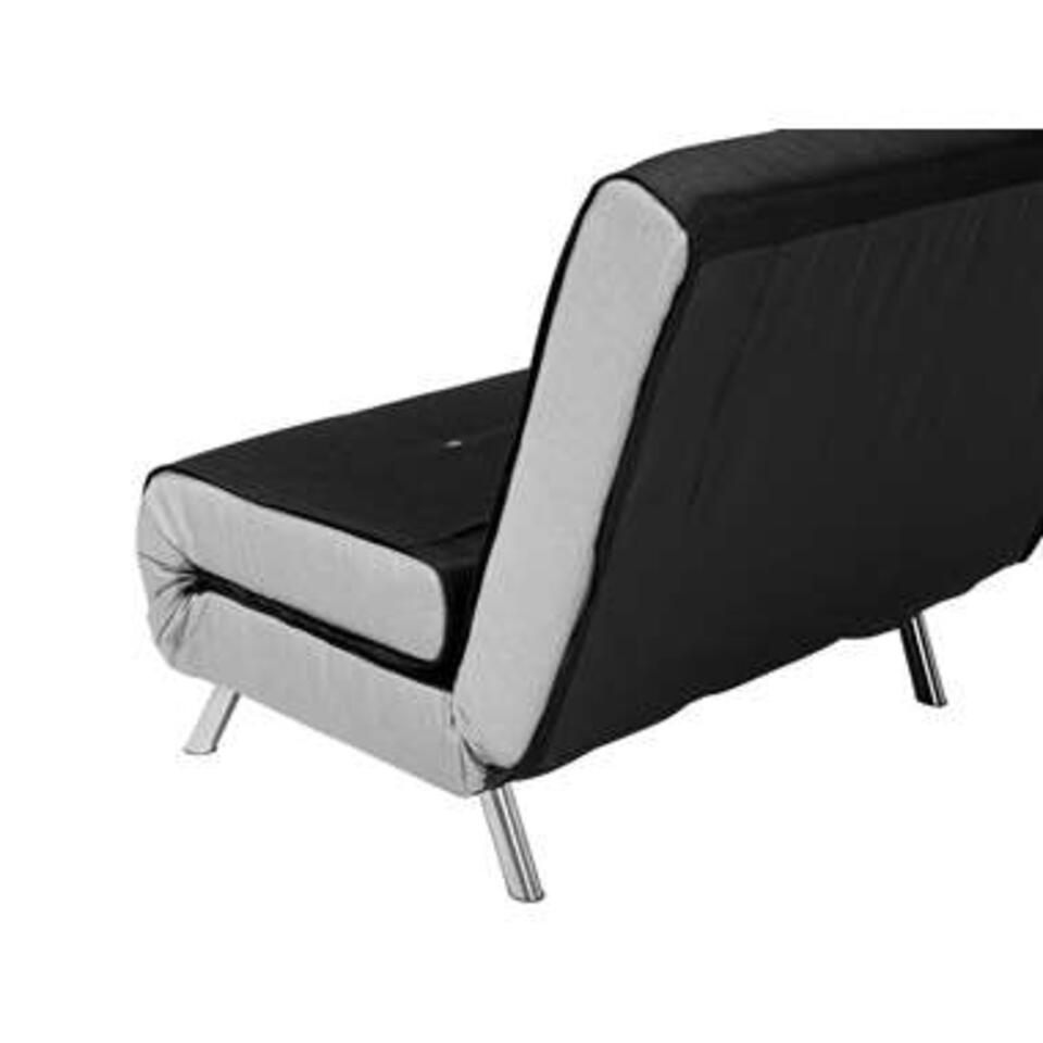 Beliani Canapé convertible FARRIS - Noir polyester