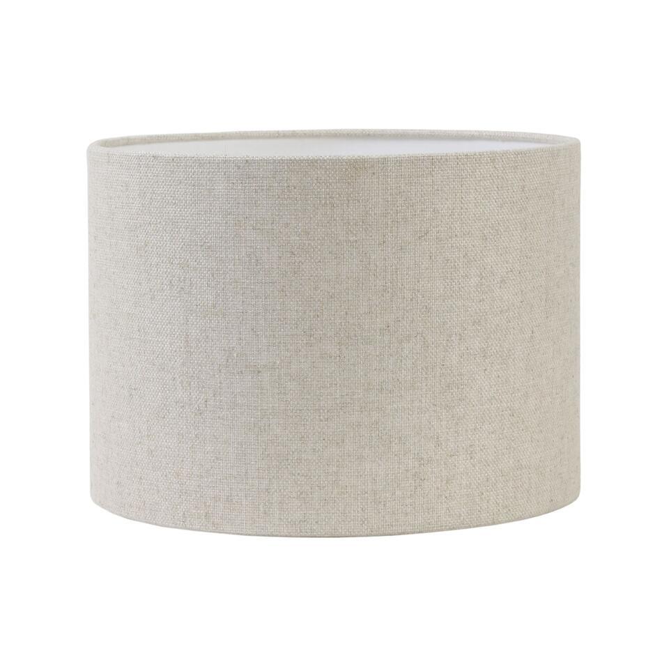 Light & Living Abat-jour cylindre 40-40-30 cm LIVIGNO naturelle | Leen ...