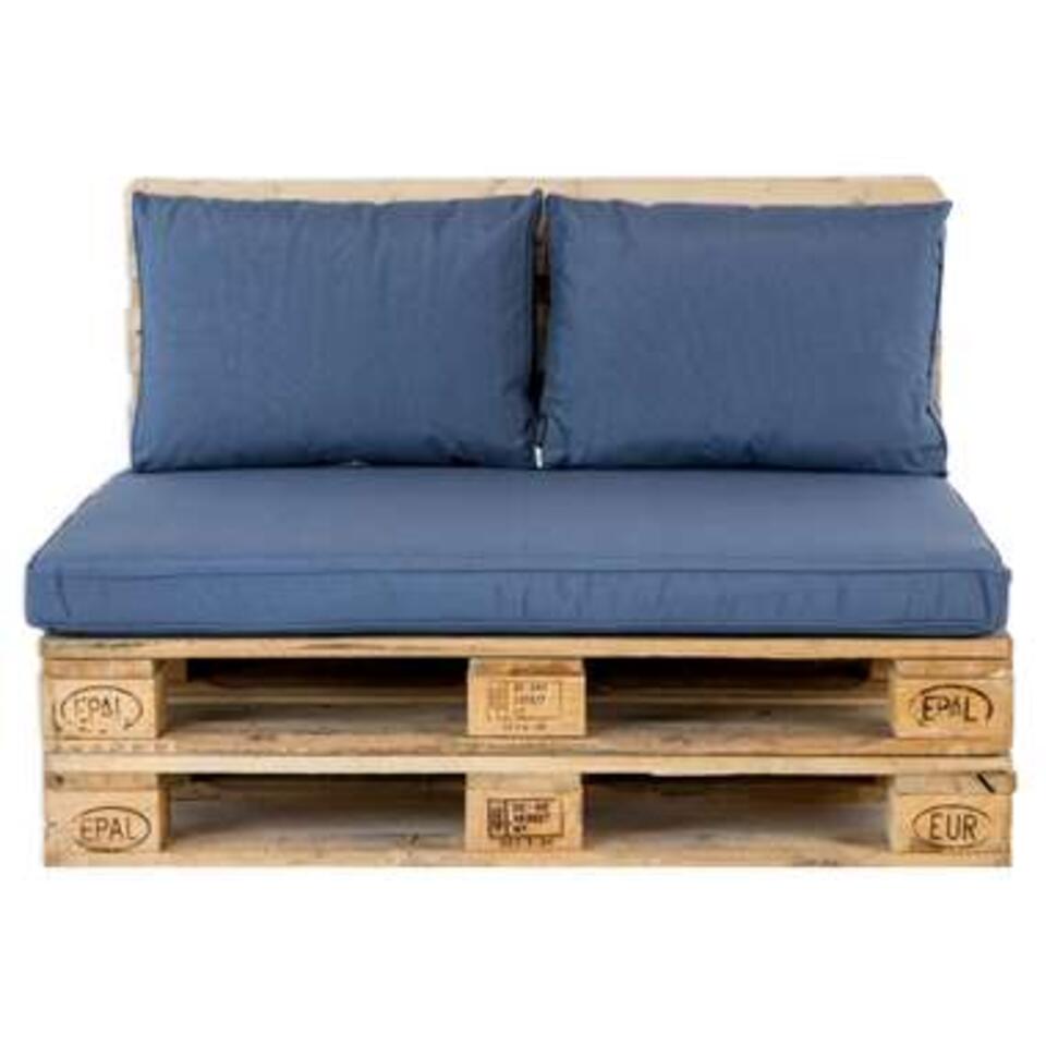 Madison Palletkussen Lounge Panama Safier Blue - 120 x 80cm