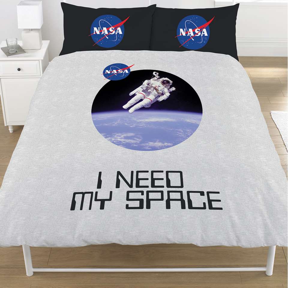 NASA SPACE Dekbedovertrek - Tweepersoons - 200 x 200 cm - Multi Leen