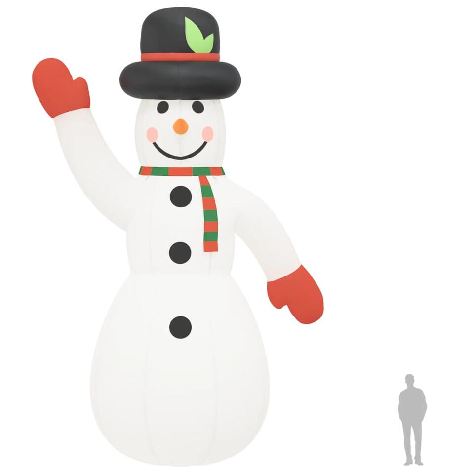 Bonhomme De Neige Gonflable Avec LED 300 Cm