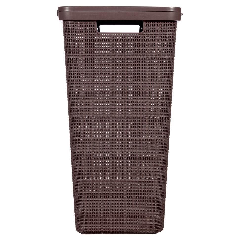 Panier à linge Curver Jute + couvercle 58 L rose dawn | Paniers à linge